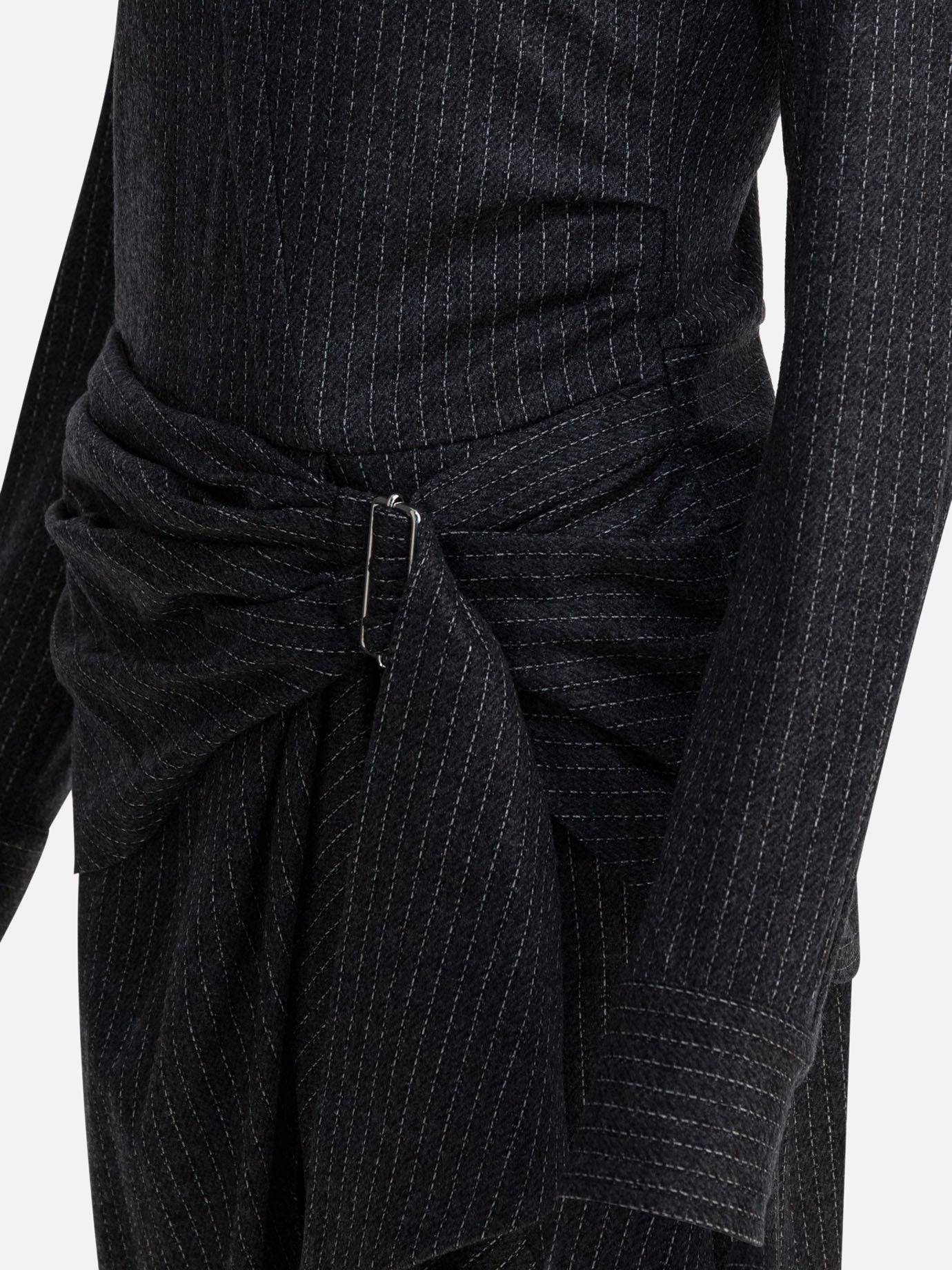 Abiti midi Striped  Grigio - Isabel Marant Donna | PDP | VIETTI Online Store | thumbnail_4