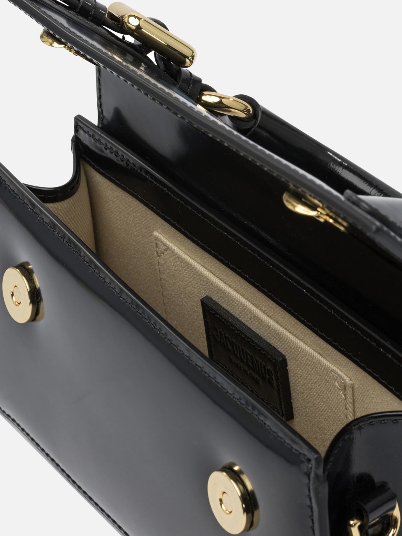 Jacquemus Long "Chiquito" bag with buckle Black