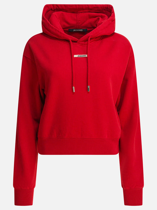 Hoodies Logo  Red - Jacquemus Women | PLP | VIETTI Online Store 
