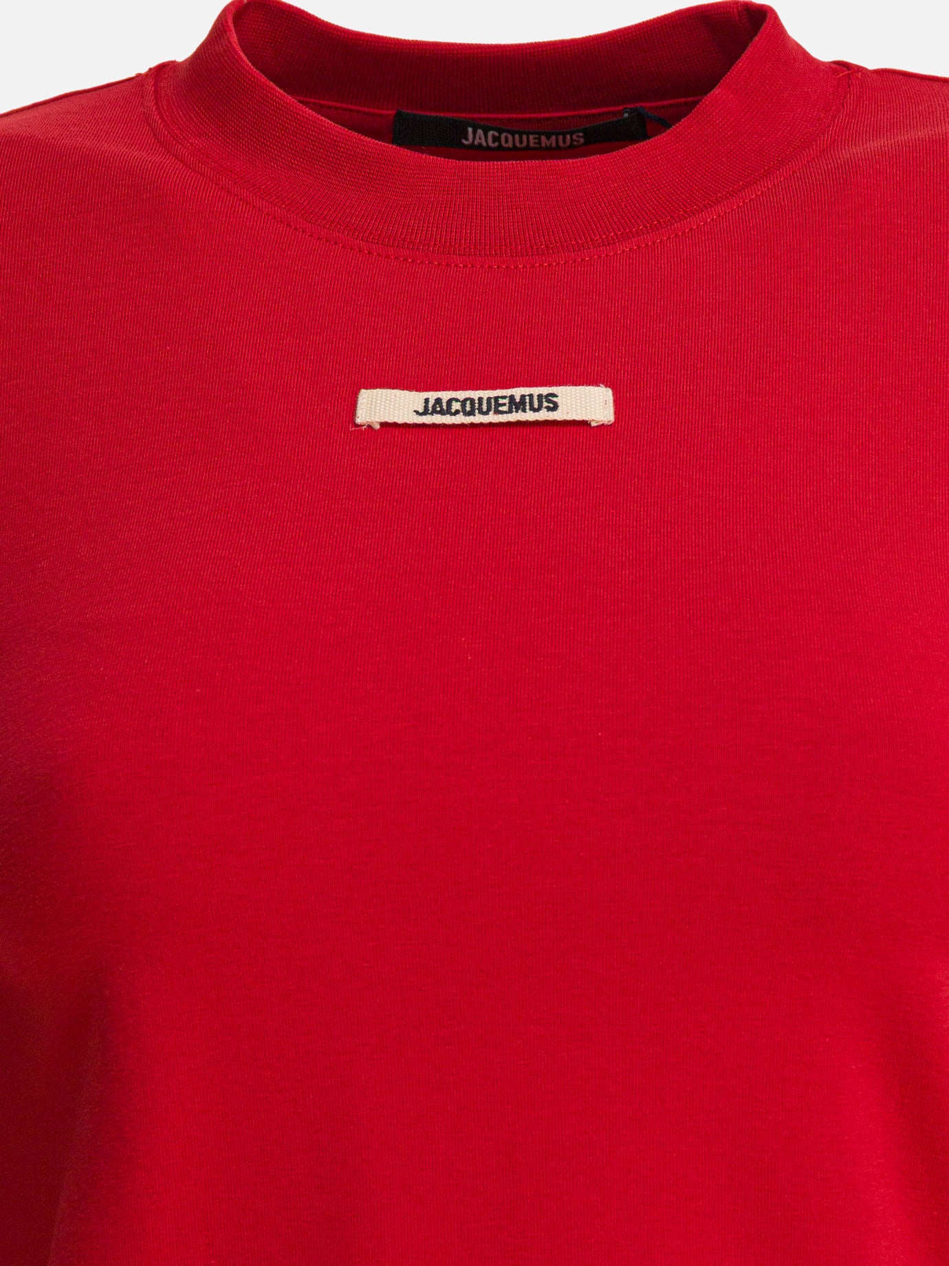 Crewneck t-shirts Logo  Red - Jacquemus Women | PDP | VIETTI Online Store | thumbnail_3