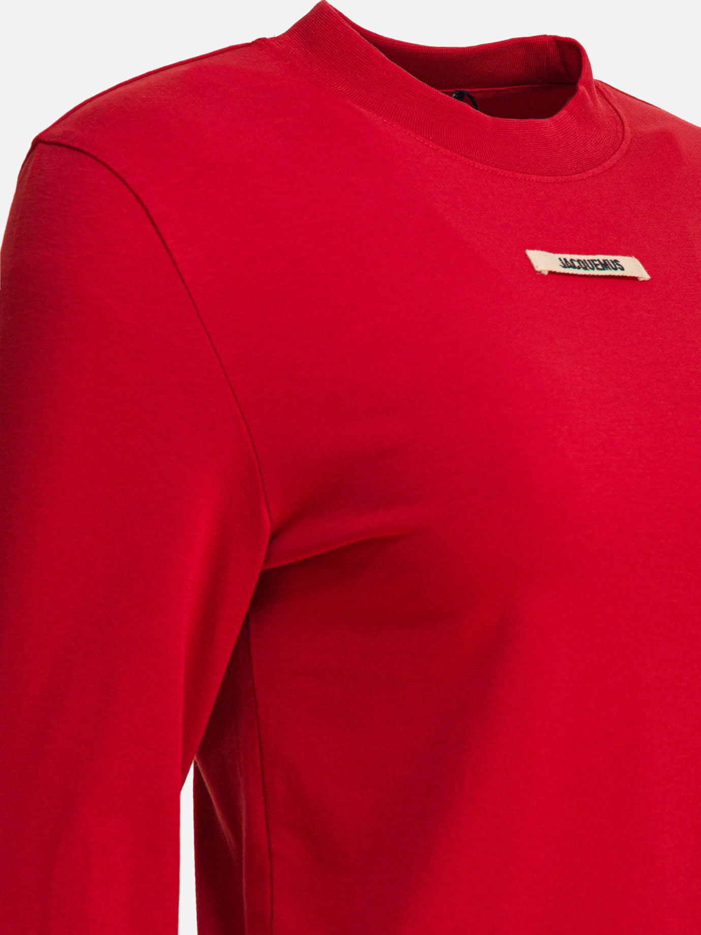 Crewneck t-shirts Logo  Red - Jacquemus Women | PDP | VIETTI Online Store | thumbnail_4