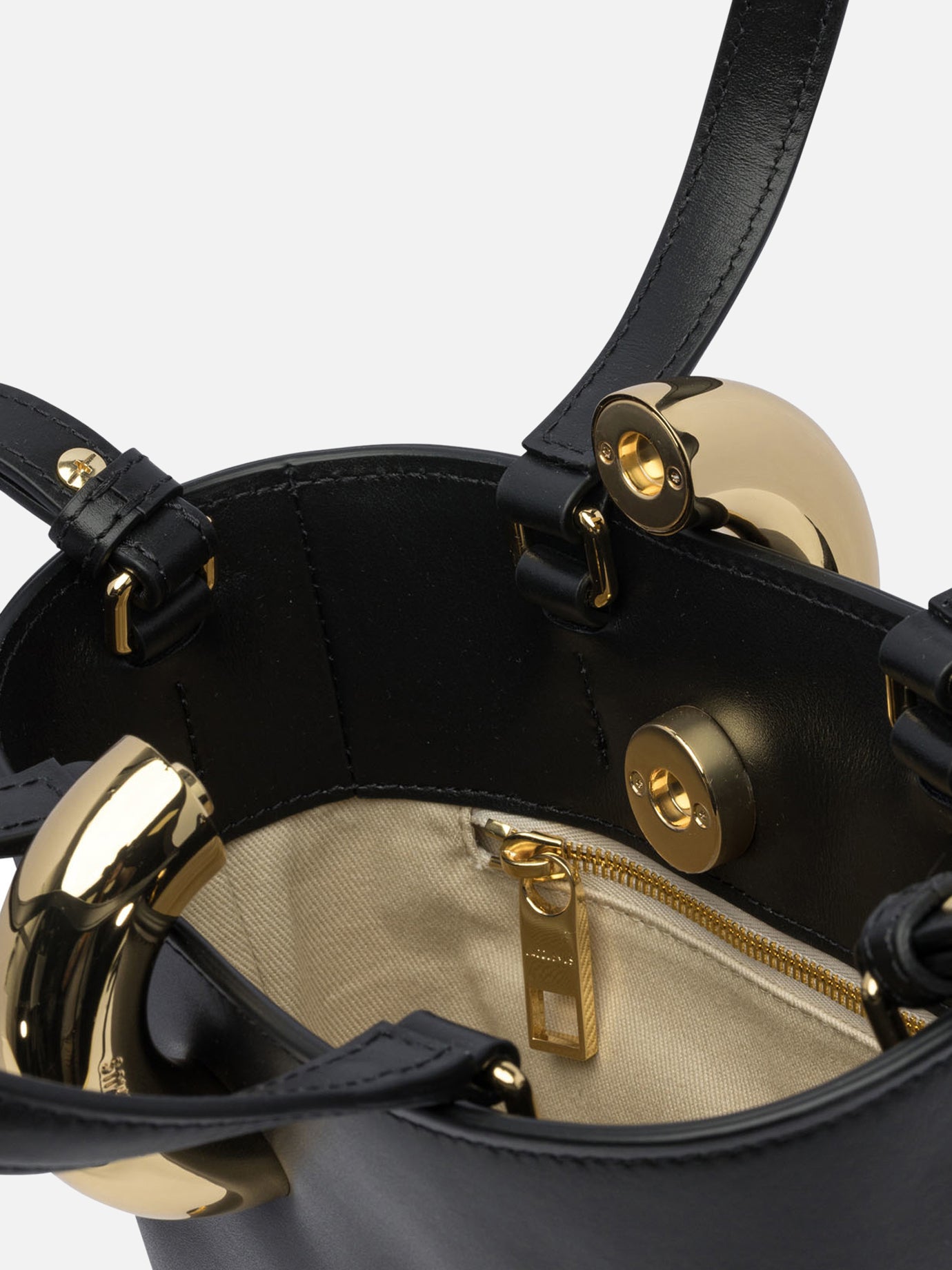 Borse piccole 100% cow leather  Nero - Jacquemus Donna | PDP | VIETTI Online Store | Zoom-Modal_5
