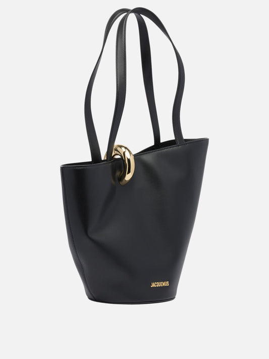 Jacquemus Borsa a secchiello "Bambola" 16338861_UNI Black 2