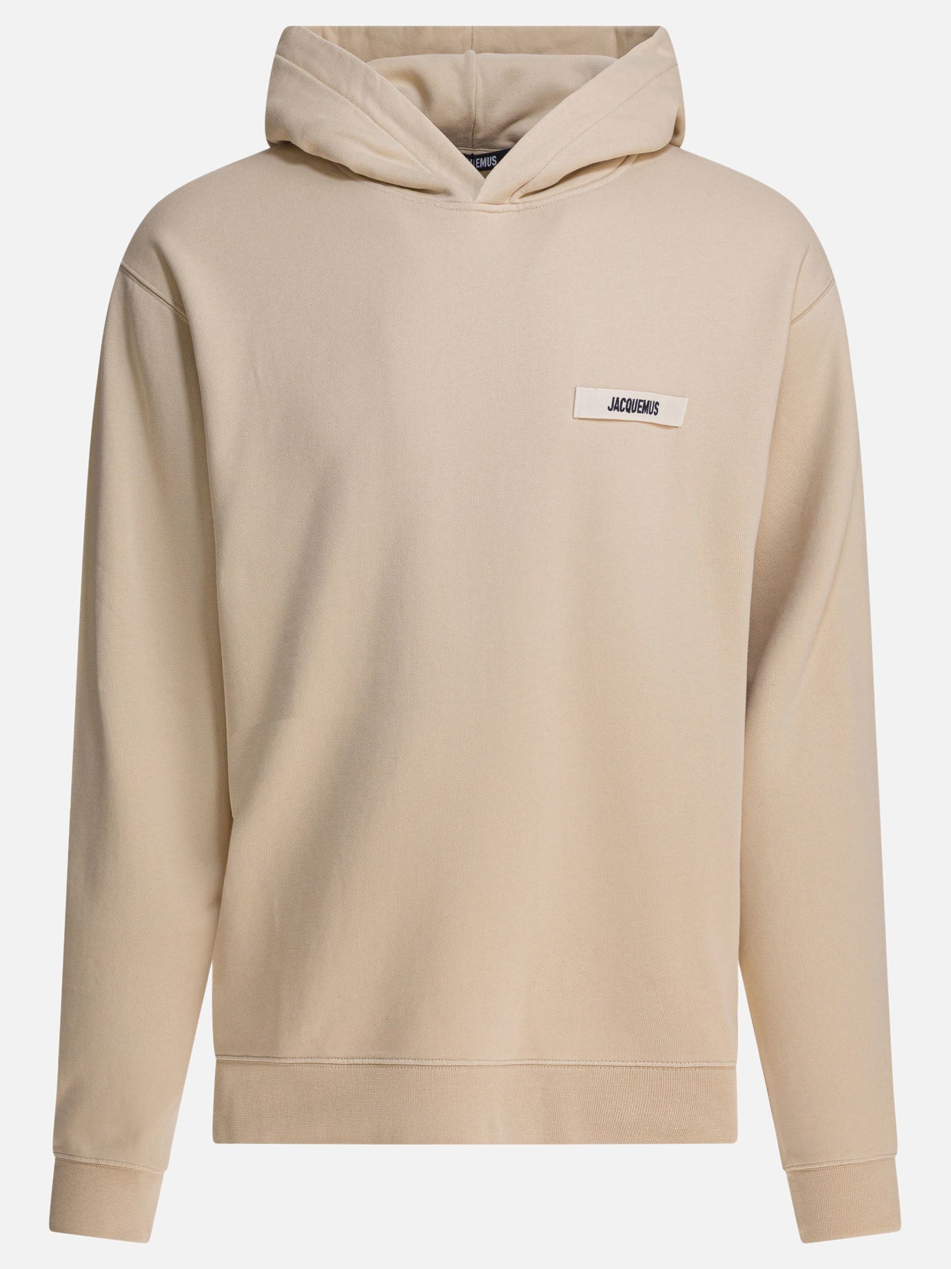 Jacquemus &quot;Gros Grain&quot; Hoodie 12239370_S Beige thumbnail_1