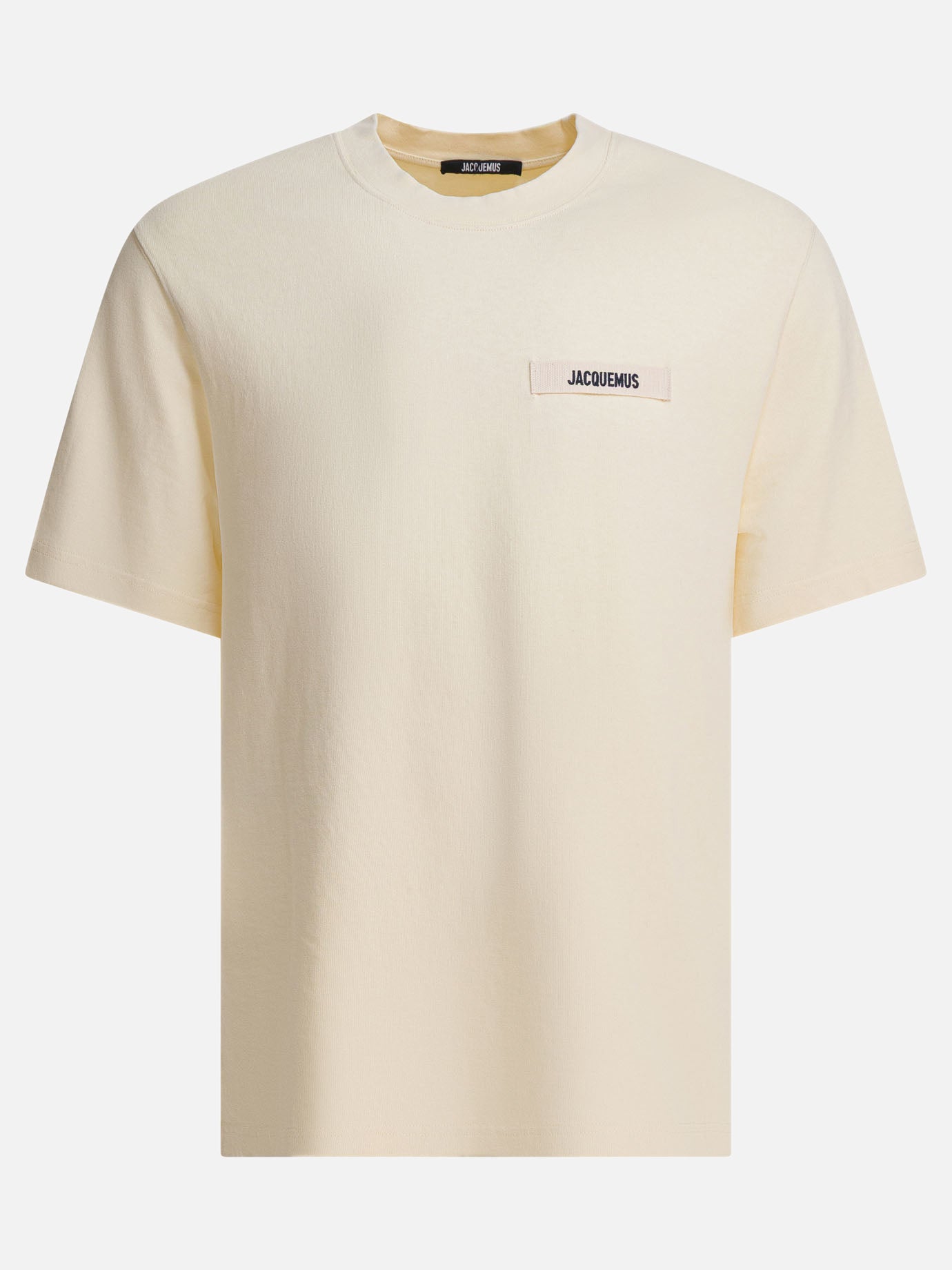 Jacquemus &quot;Gros Grain&quot; T-shirt 12565653_S Beige thumbnail_1