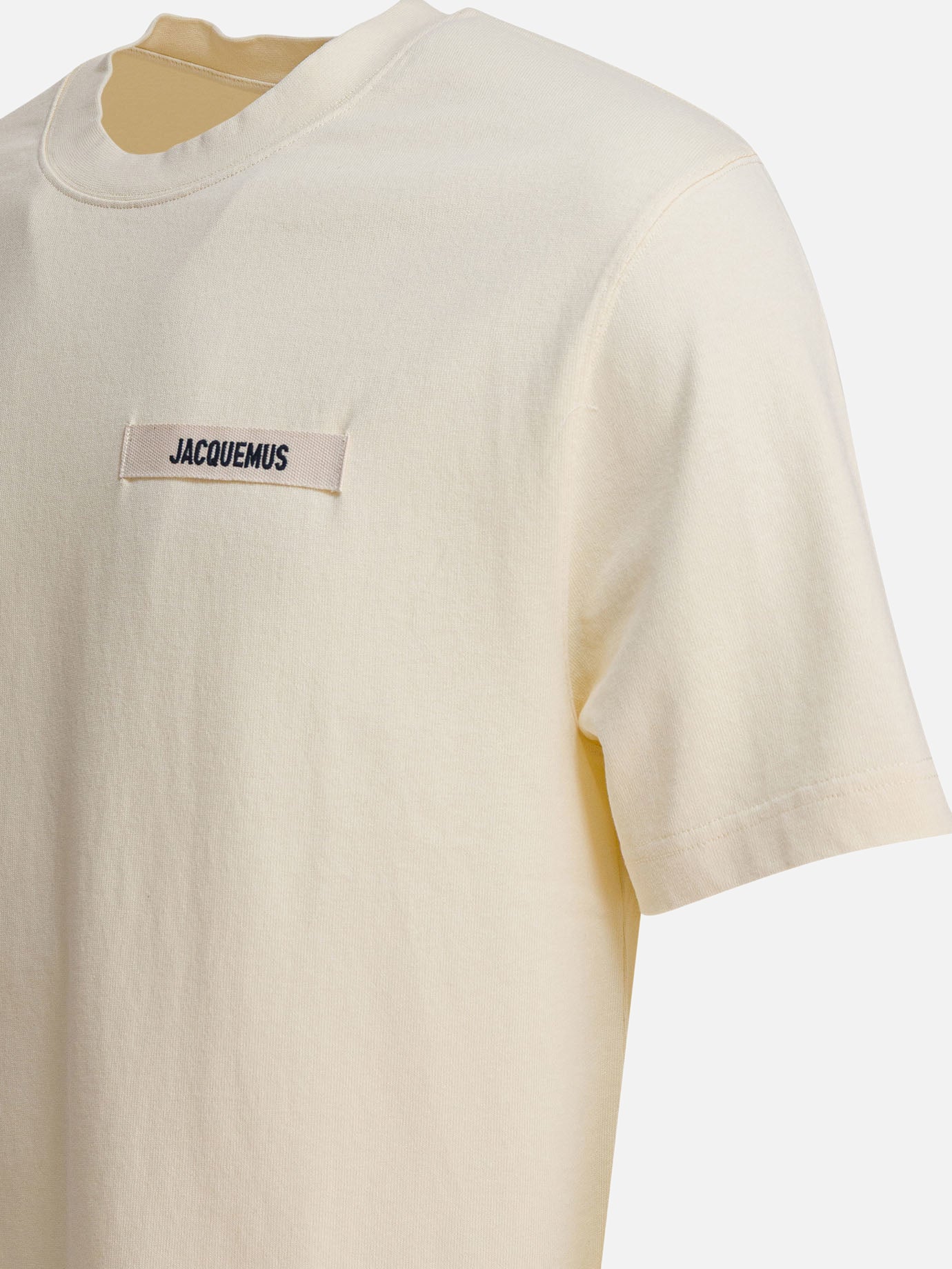 Jacquemus &quot;Gros Grain&quot; T-shirt 12565653_S Beige thumbnail_4