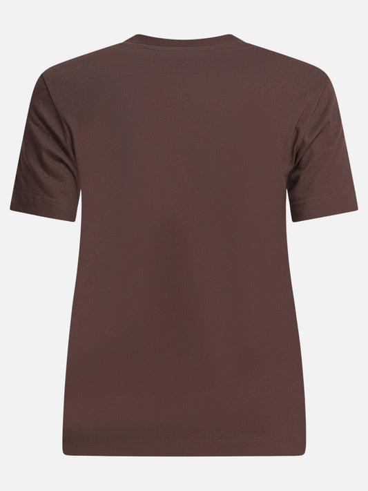 Crewneck t-shirts Logo  Brown - Jacquemus Women | PLP | VIETTI Online Store | 2
