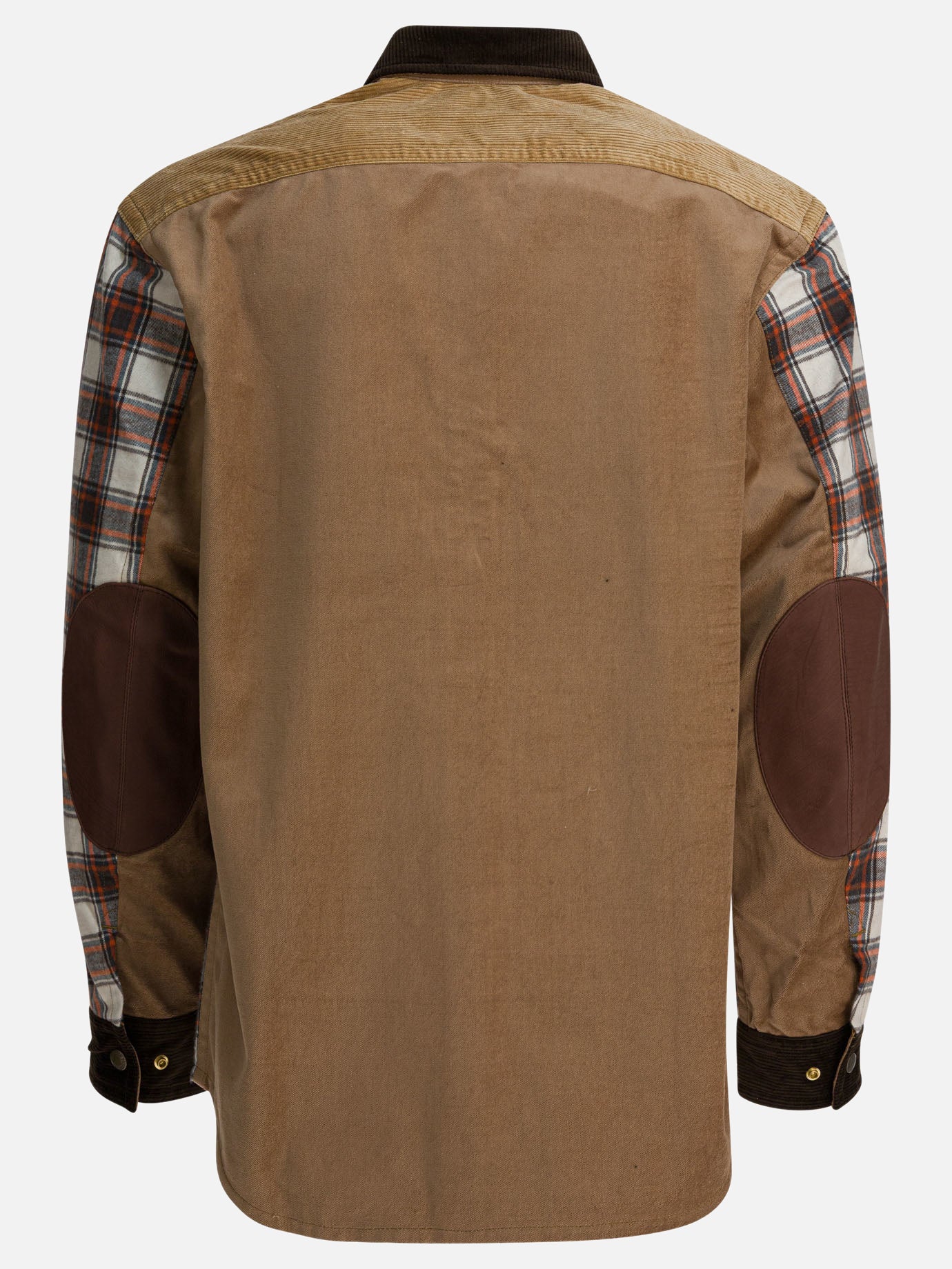 Overshirt jackets Check  Brown - Junya Watanabe MAN Men | PDP | VIETTI Online Store | Zoom-Modal_2
