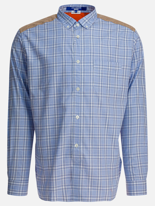 Casual shirts Check  Light blue - Junya Watanabe MAN Men | PLP | VIETTI Online Store 

