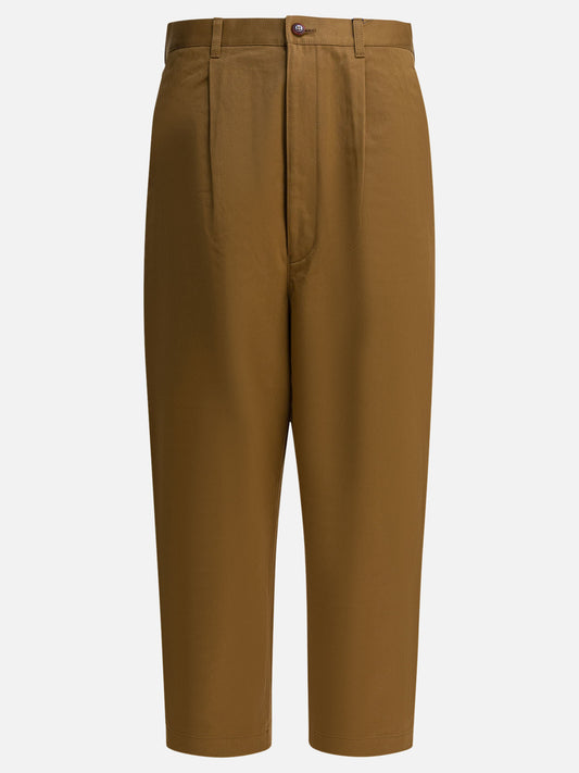 Leisure trousers Solid colour  Brown - Junya Watanabe MAN Men | PDP | VIETTI Online Store 
