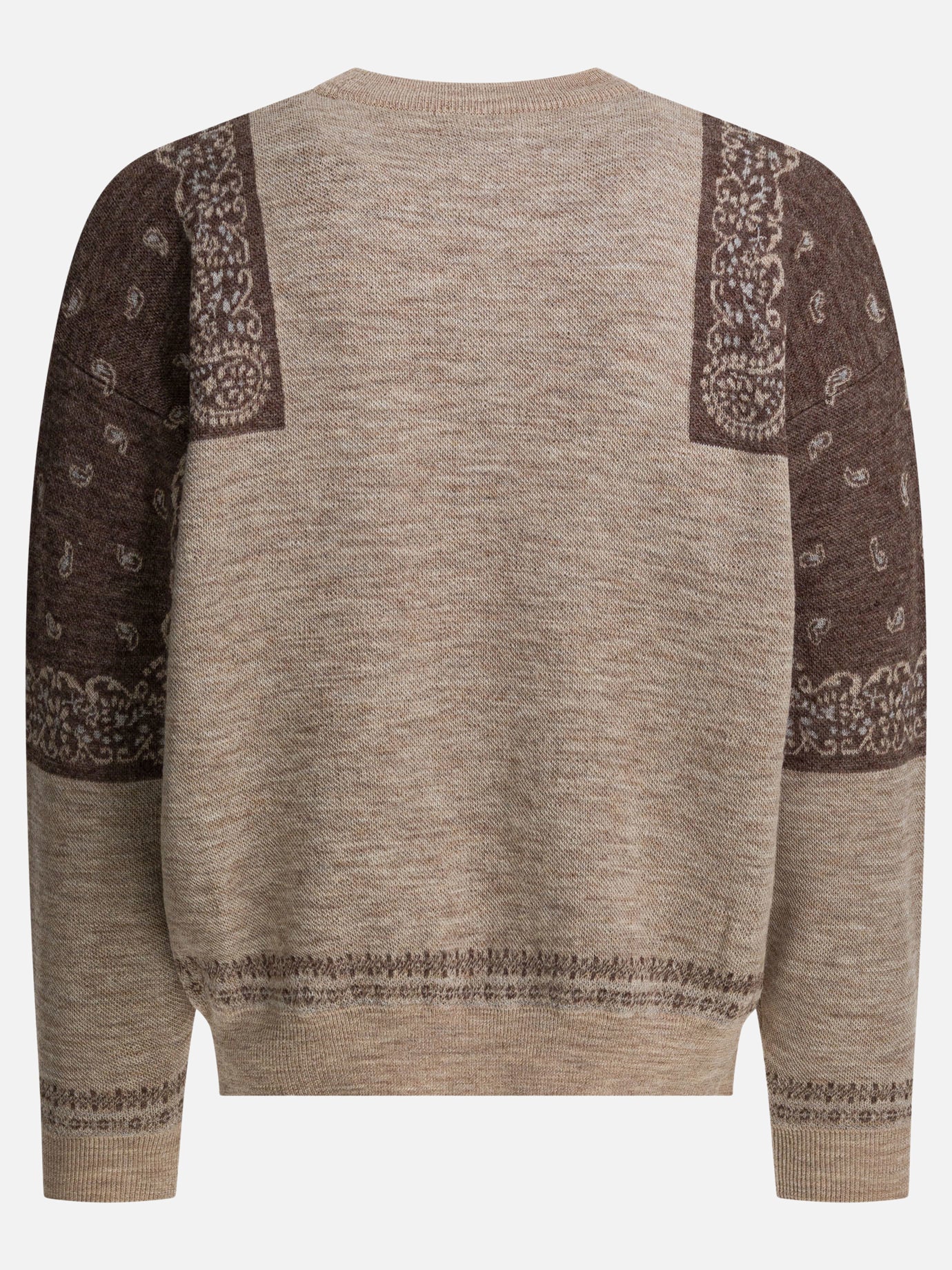 Crewneck sweaters Paisley  Brown - KAPITAL Men | PDP | VIETTI Online Store | thumbnail_2