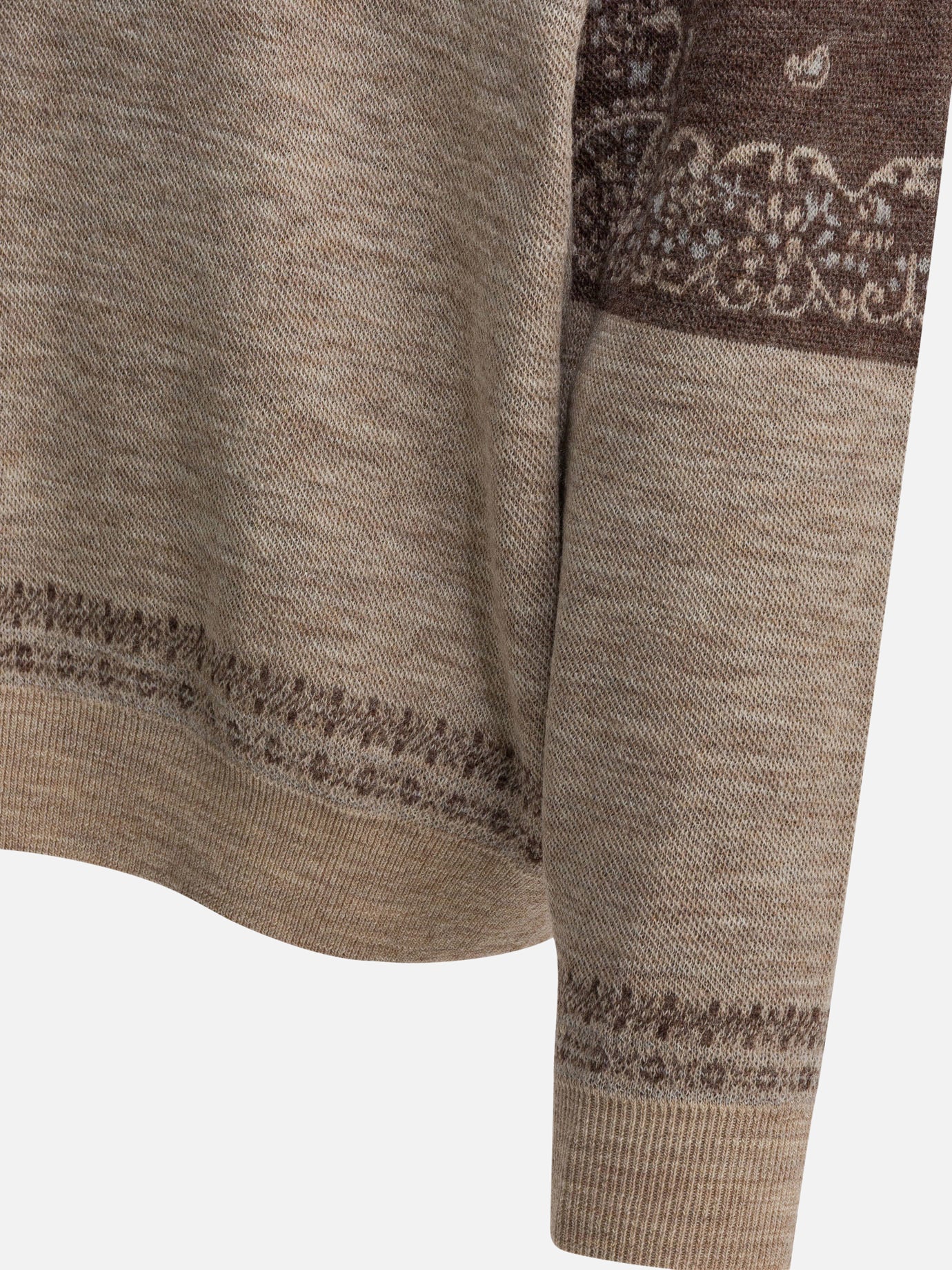 Crewneck sweaters Paisley  Brown - KAPITAL Men | PDP | VIETTI Online Store | thumbnail_4