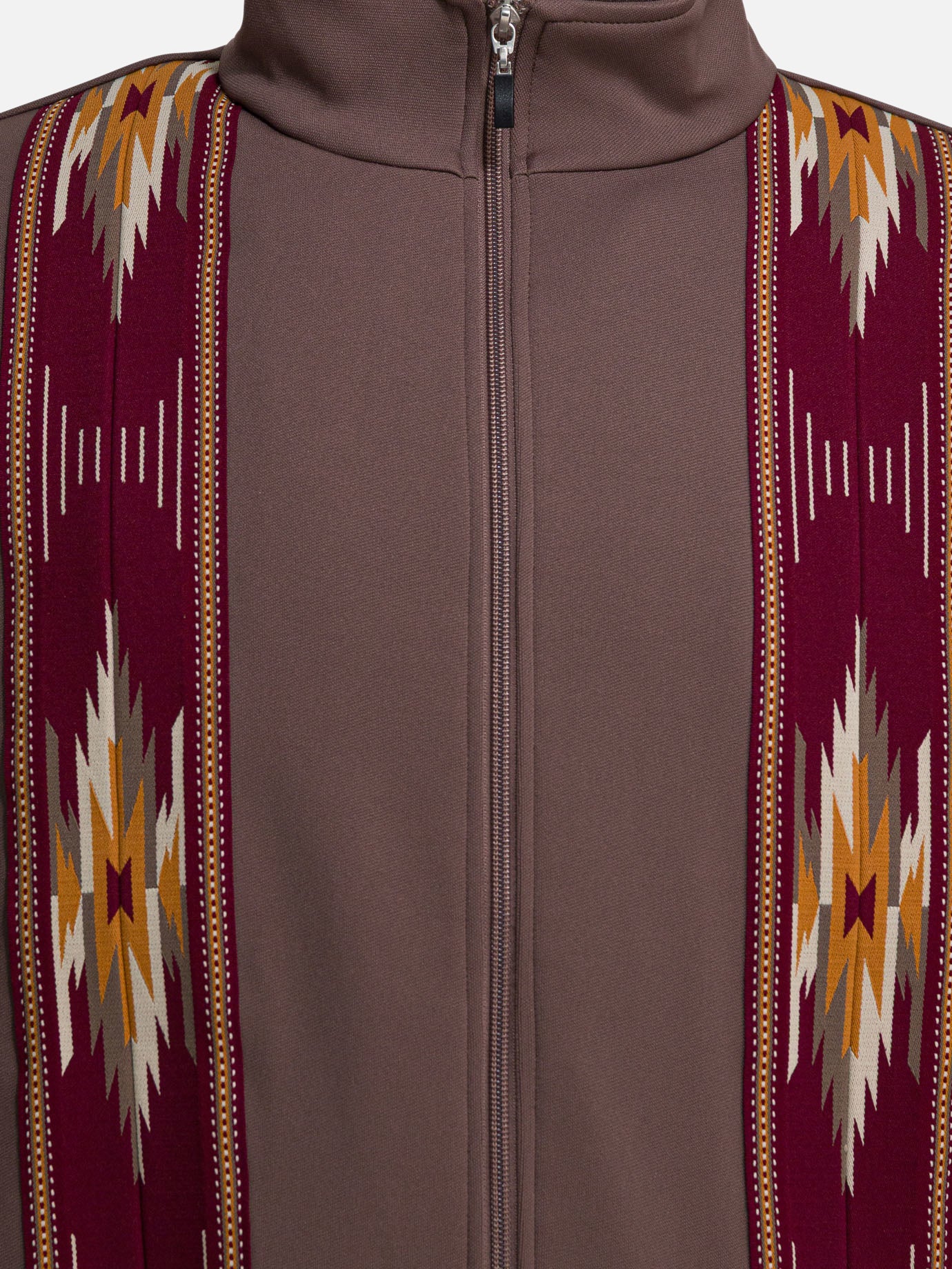 Full zip sweatshirts Solid colour  Brown - KAPITAL Men | PDP | VIETTI Online Store | thumbnail_3