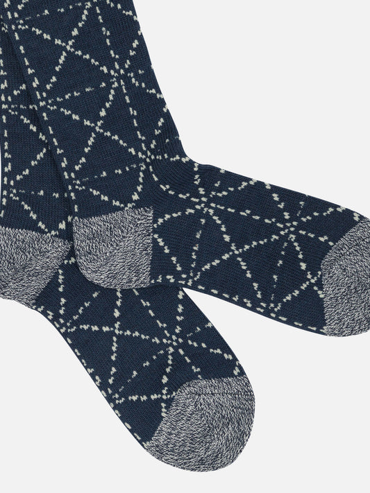 Classic socks Graphics  Blue - KAPITAL Men | PLP | VIETTI Online Store | 2
