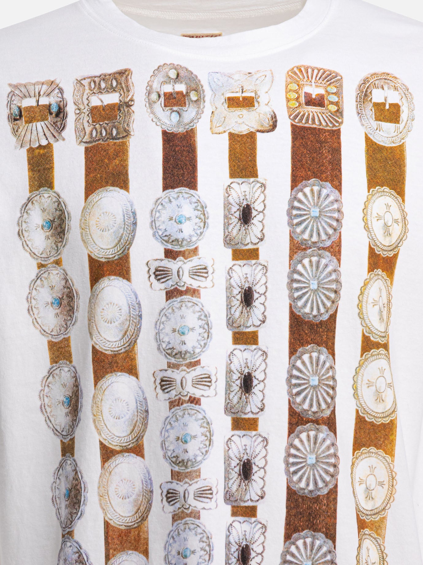 Crewneck t-shirts Graphics  White - KAPITAL Men | PDP | VIETTI Online Store | Zoom-Modal_3
