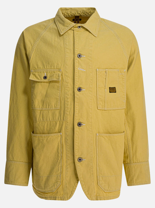 Giacche overshirt Solid colour  Giallo - KAPITAL Uomo | PLP | VIETTI Online Store 
