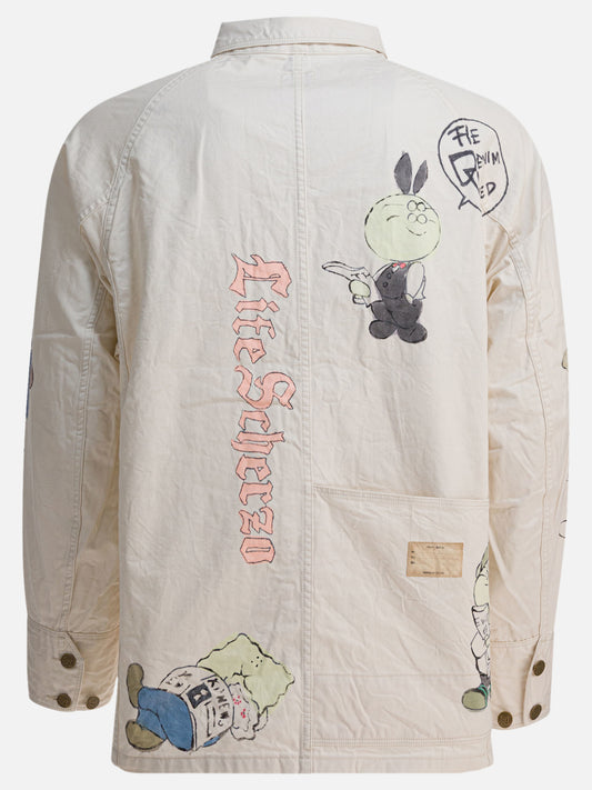 Giacche overshirt Print  Beige - KAPITAL Uomo | PLP | VIETTI Online Store | 2
