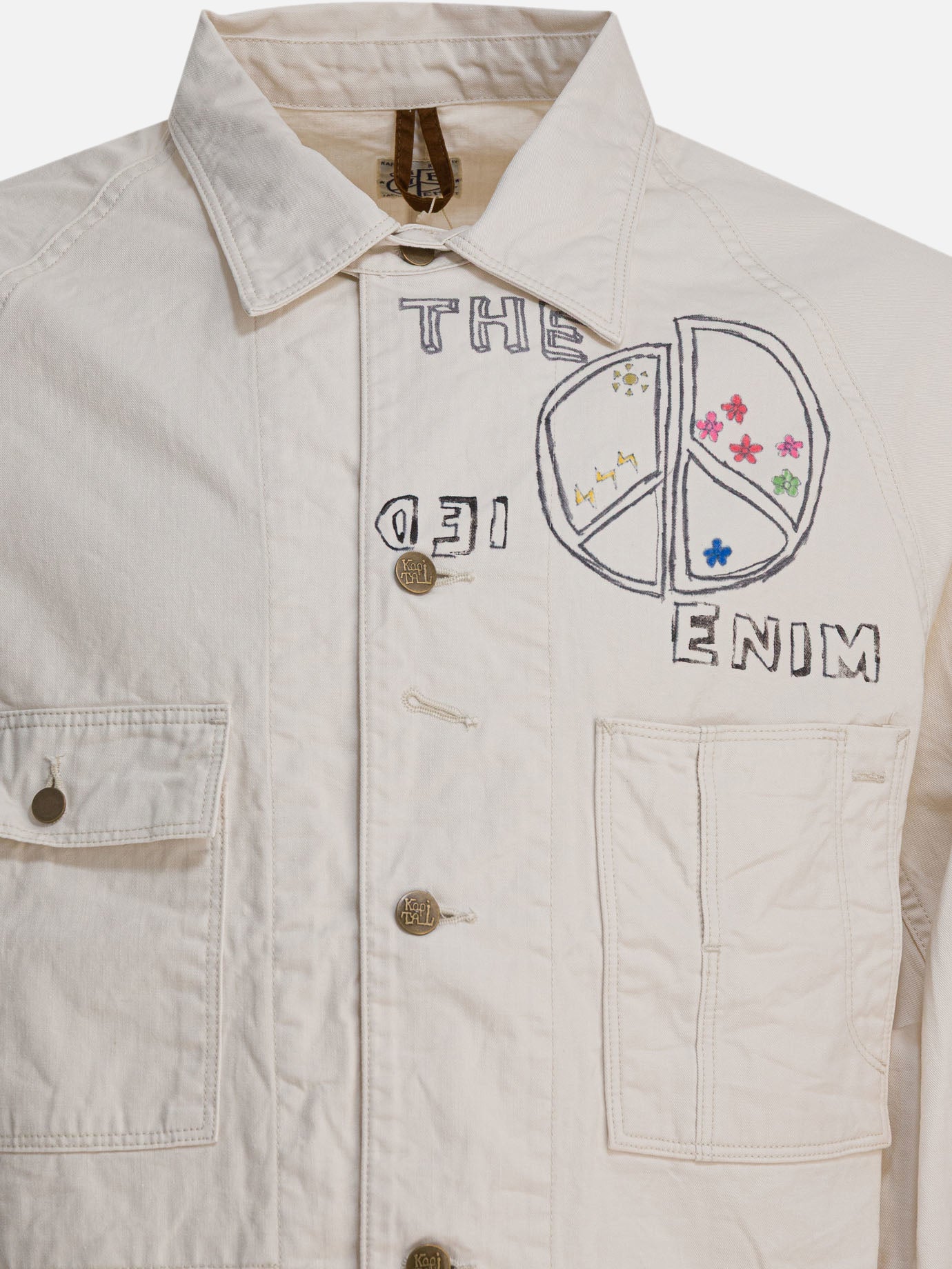 Giacche overshirt Print  Beige - KAPITAL Uomo | PDP | VIETTI Online Store | Zoom-Modal_3
