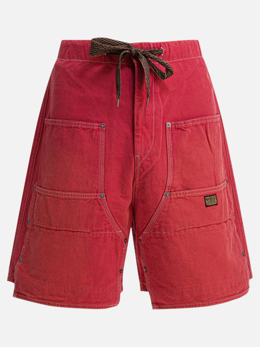 Short con lacci Solid colour  Marrone - KAPITAL Uomo | PLP | VIETTI Online Store 
