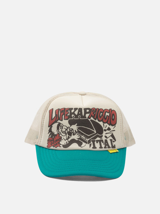 Cappelli trucker 100% polyester  Bianco - KAPITAL Uomo | PDP | VIETTI Online Store 

