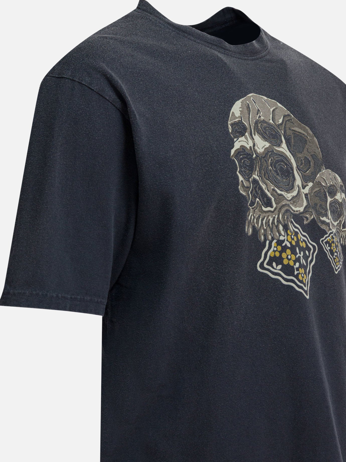 Crewneck t-shirts Print  Black - KAPITAL Men | PDP | VIETTI Online Store | Zoom-Modal_4
