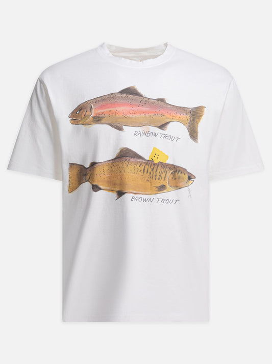 Crewneck t-shirts Graphics  White - KAPITAL Men | PLP | VIETTI Online Store 
