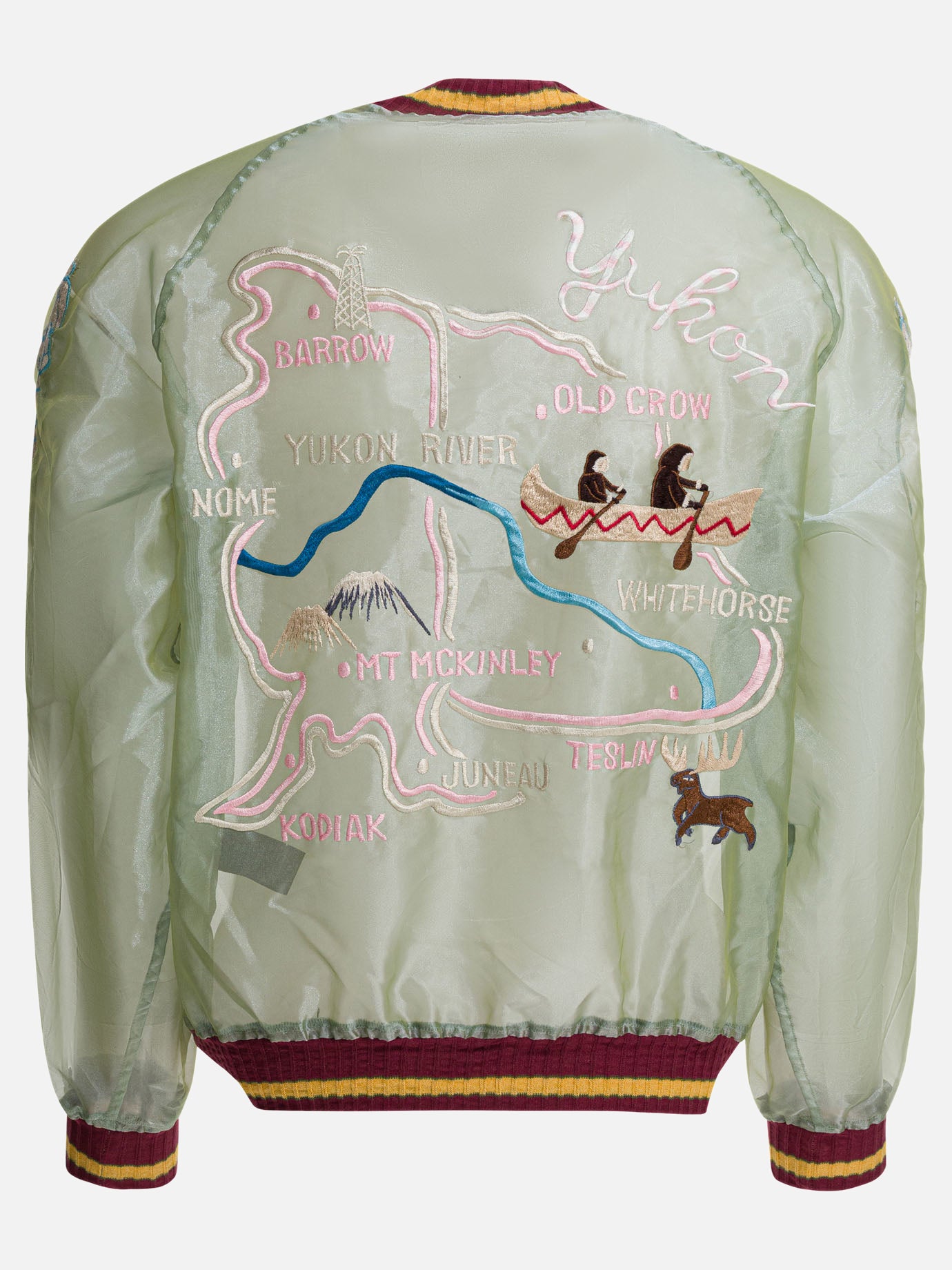 Bomber jackets Embroidered  Green - KAPITAL Men | PDP | VIETTI Online Store | Zoom-Modal_2

