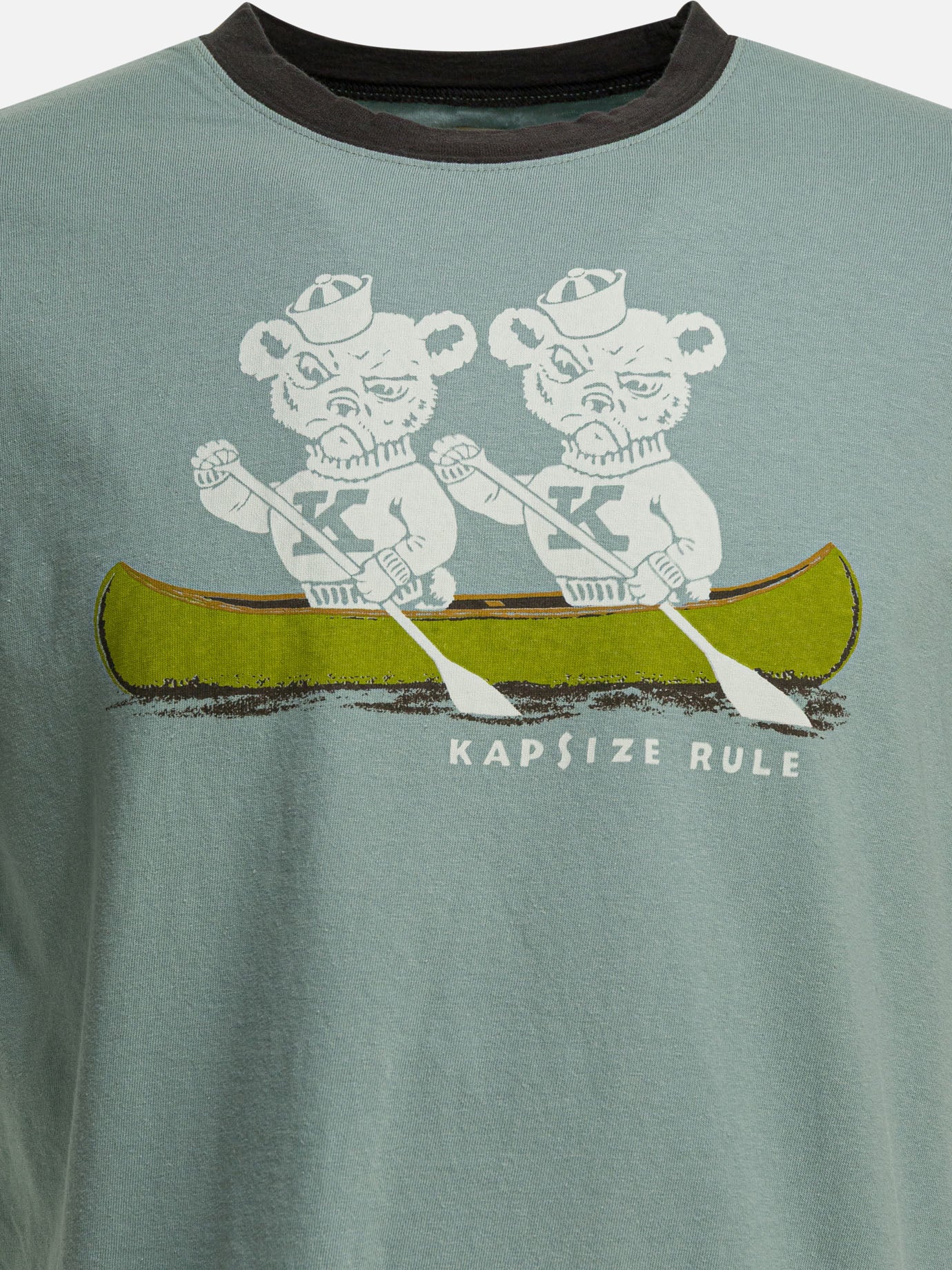 T-shirt girocollo Graphics  Blu - KAPITAL Uomo | PDP | VIETTI Online Store | Zoom-Modal_3
