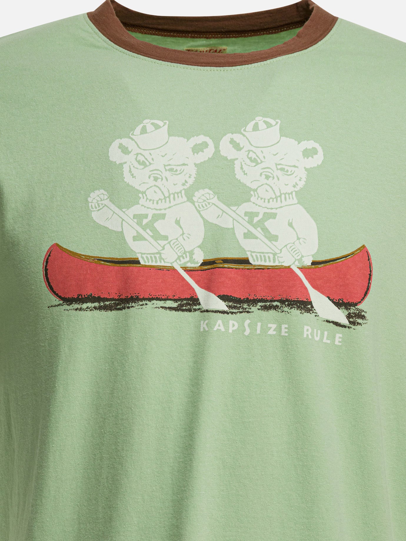 T-shirt girocollo Graphics  Verde - KAPITAL Uomo | PDP | VIETTI Online Store | Zoom-Modal_3
