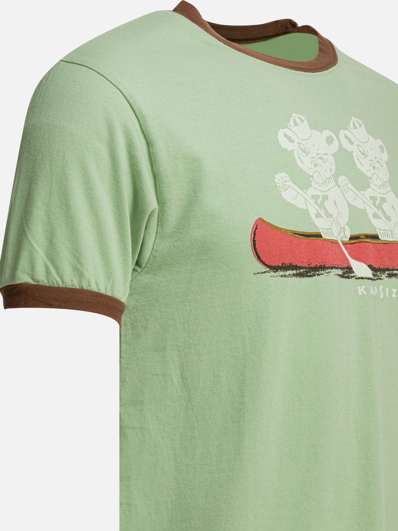 T-shirt girocollo Graphics  Verde - KAPITAL Uomo | PDP | VIETTI Online Store | thumbnail_4