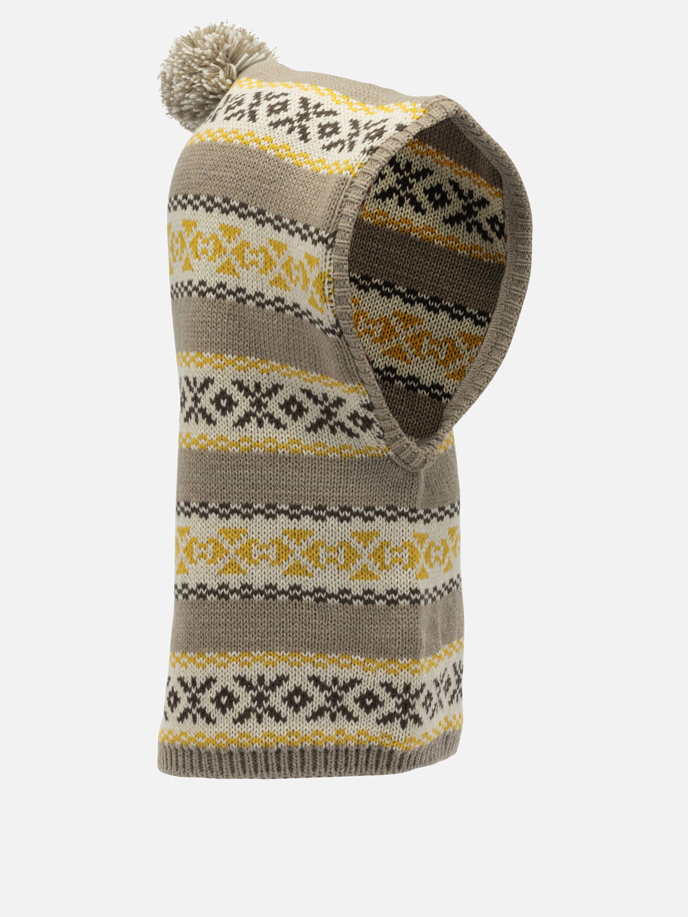 Balaclava 100% wool  Beige - KAPITAL Men | PDP | VIETTI Online Store | thumbnail_2