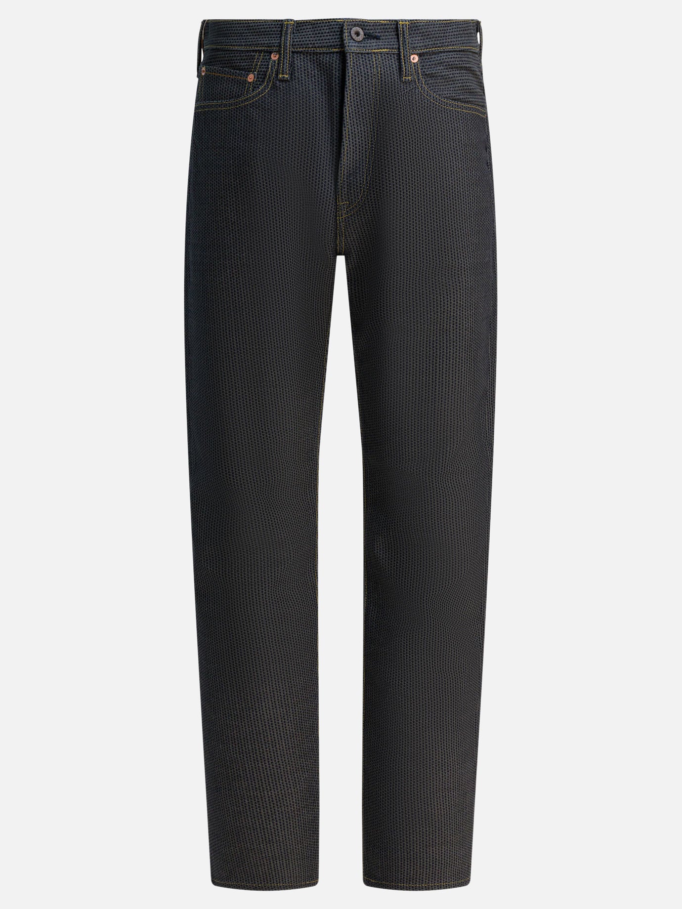 Jeans a gamba dritta Denim  Blu - KAPITAL Uomo | PDP | VIETTI Online Store | Zoom-Modal
