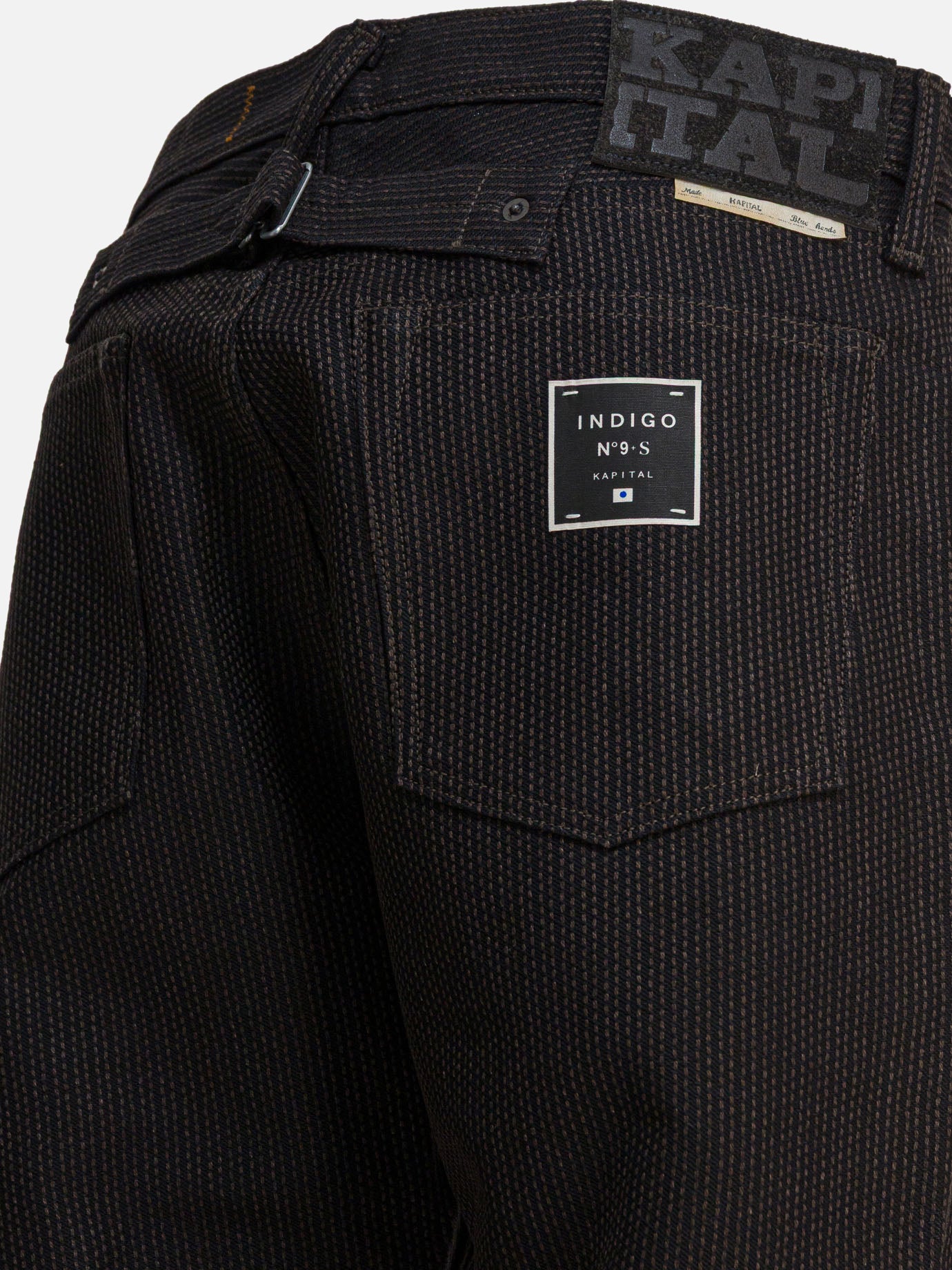 Straight-leg jeans Solid colour  Black - KAPITAL Men | PDP | VIETTI Online Store | Zoom-Modal_4
