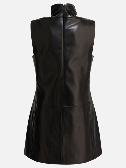 Mini dresses Solid colour  Black - Khaite Women | PDP | VIETTI Online Store | 2
