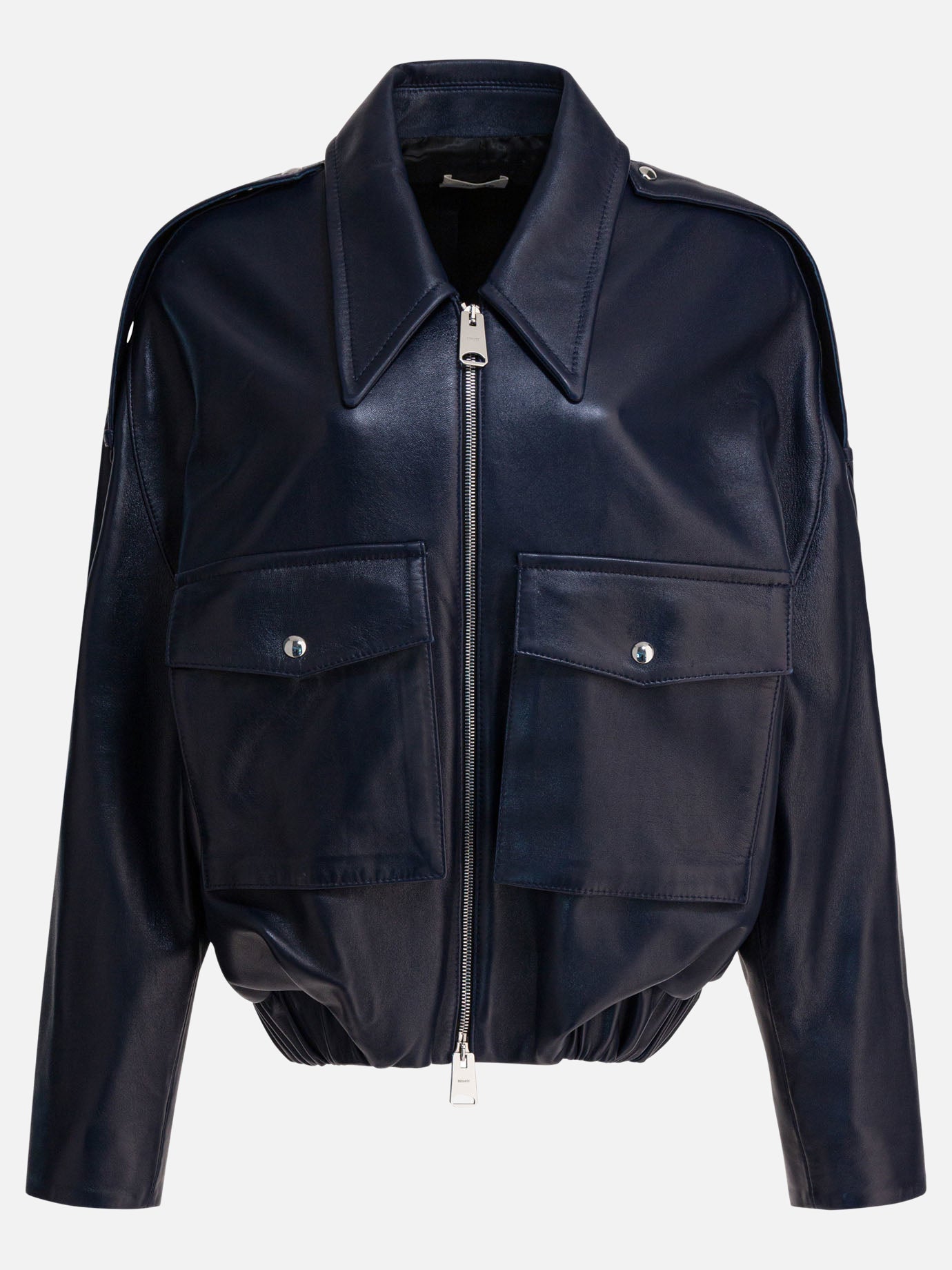 Bomber Solid colour  Blu - Khaite Donna | PDP | VIETTI Online Store | Zoom-Modal
