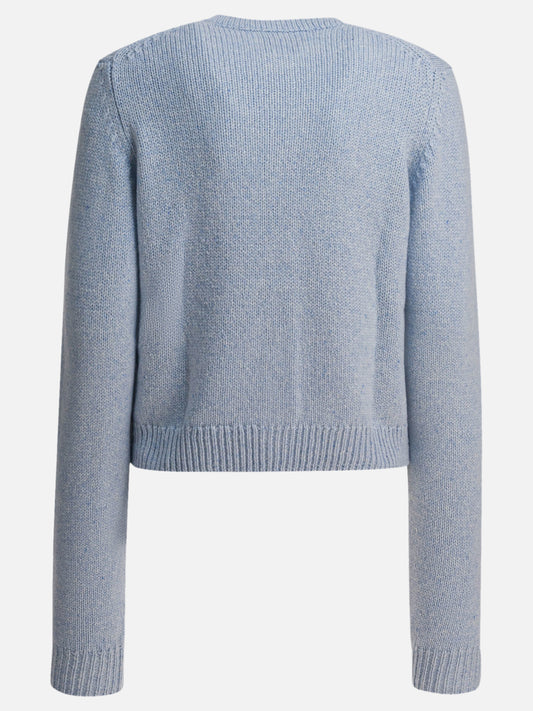Cardigans Solid colour  Light blue - Khaite Women | PLP | VIETTI Online Store | 2
