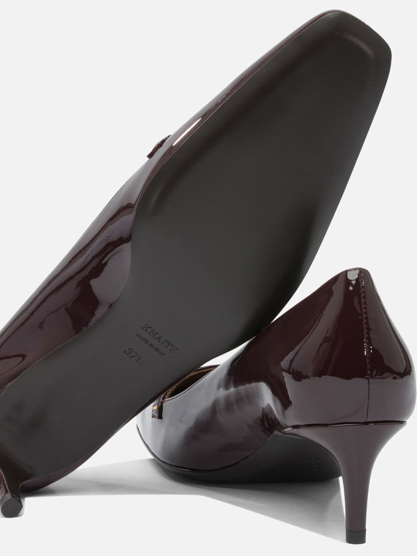 Décolleté 100% calf leather - 100% calf leather  Bordeaux - Khaite Donna | PDP | VIETTI Online Store | thumbnail_5