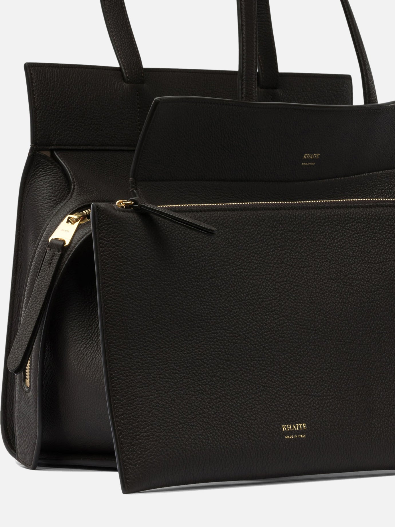 Medium bags 100% calfskin  Brown - Khaite Women | PDP | VIETTI Online Store | Zoom-Modal_4
