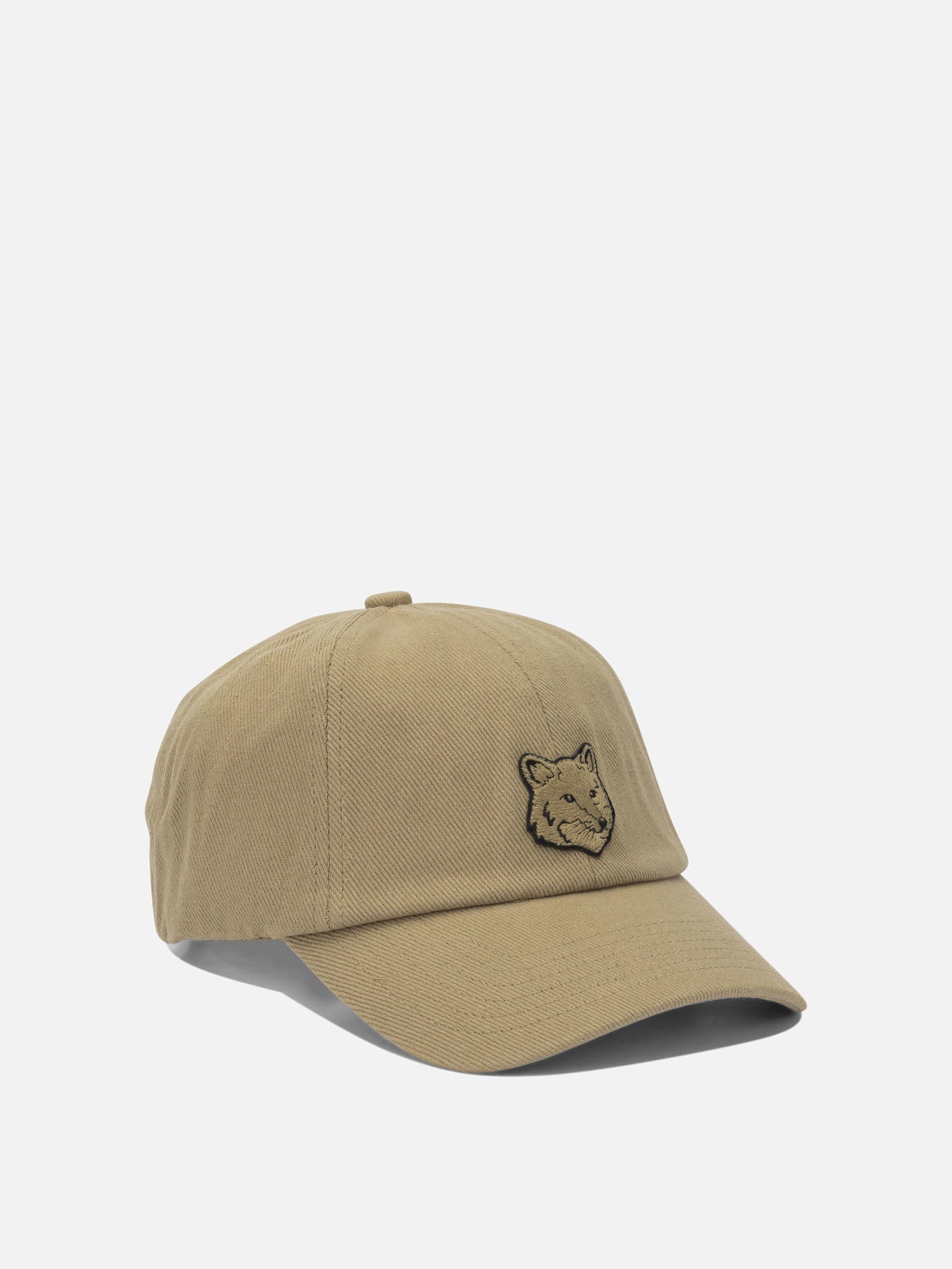 Trucker caps 100% cotton  Brown - Maison Kitsuné Men | PDP | VIETTI Online Store | thumbnail_2