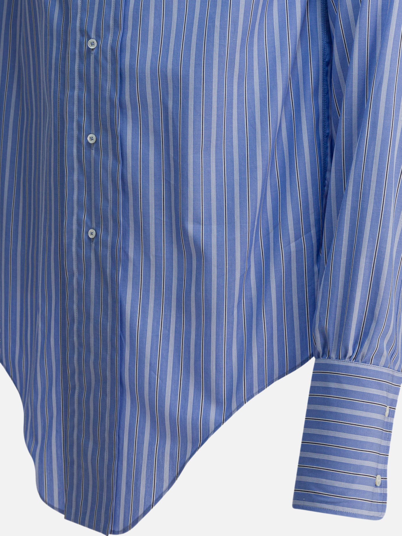 Camicie casual Striped  Azzurro - Maison Margiela Donna | PDP | VIETTI Online Store | Zoom-Modal_4
