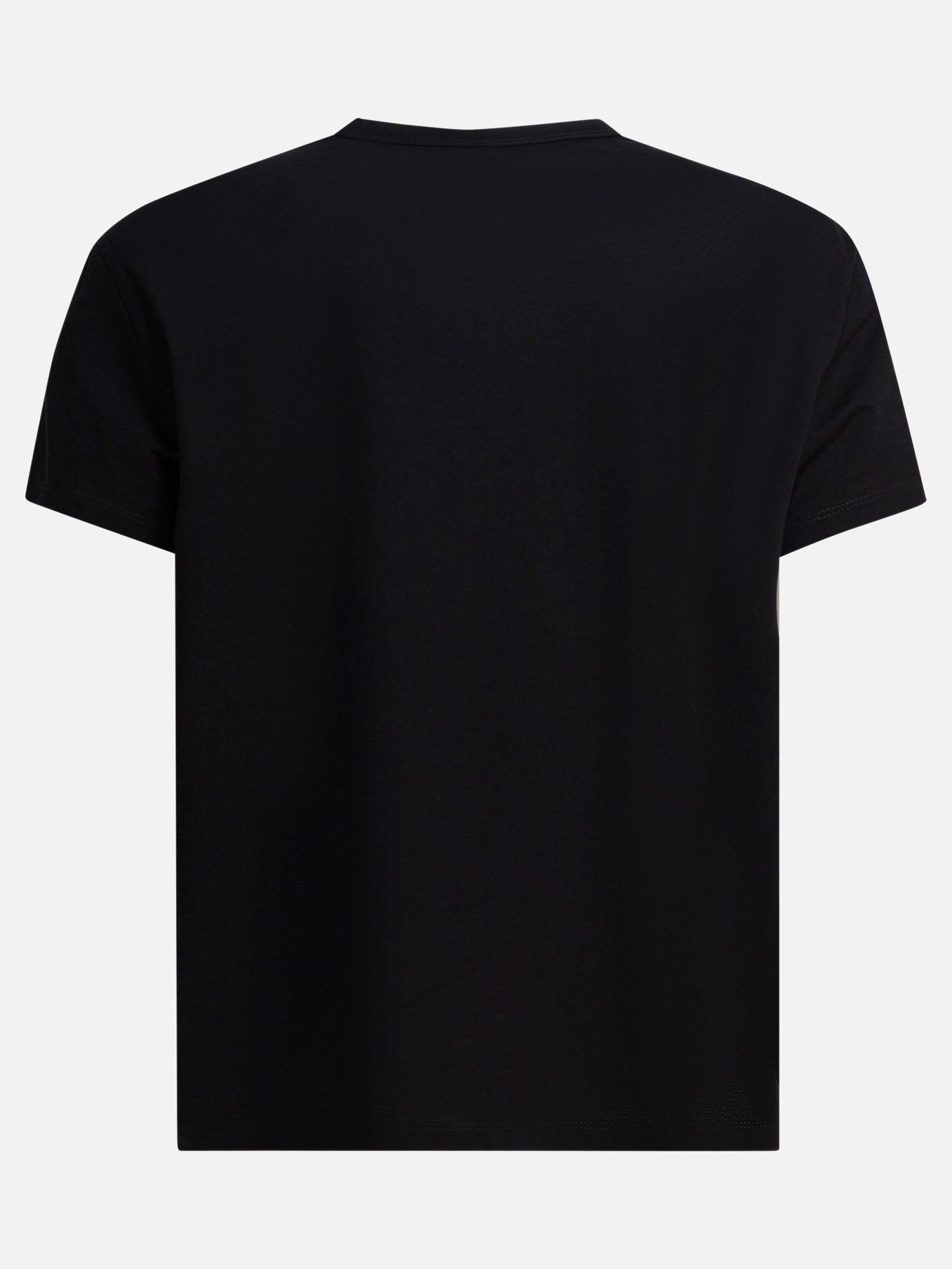 T-shirt girocollo Logo  Nero - Maison Margiela Uomo | PDP | VIETTI Online Store | Zoom-Modal_2
