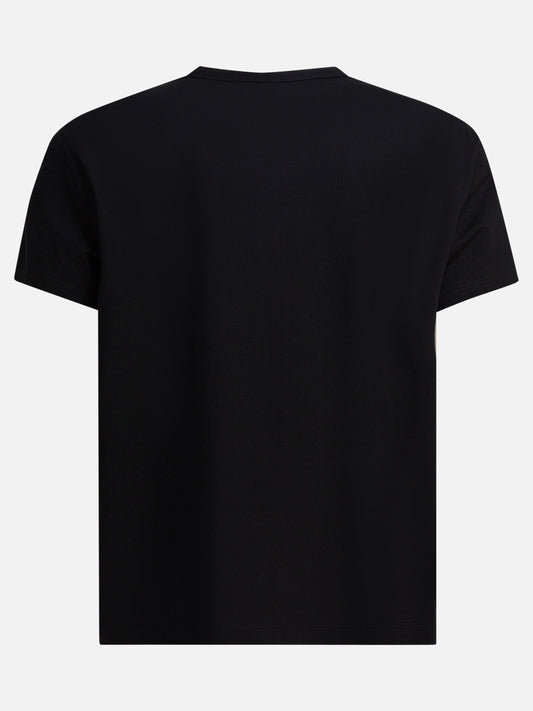 T-shirt girocollo Logo  Nero - Maison Margiela Uomo | PDP | VIETTI Online Store | 2
