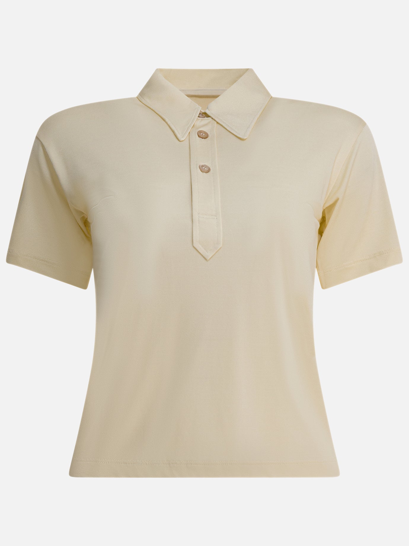 Polo con bottoni Solid colour  Beige - Maison Margiela Donna | PDP | VIETTI Online Store | Zoom-Modal
