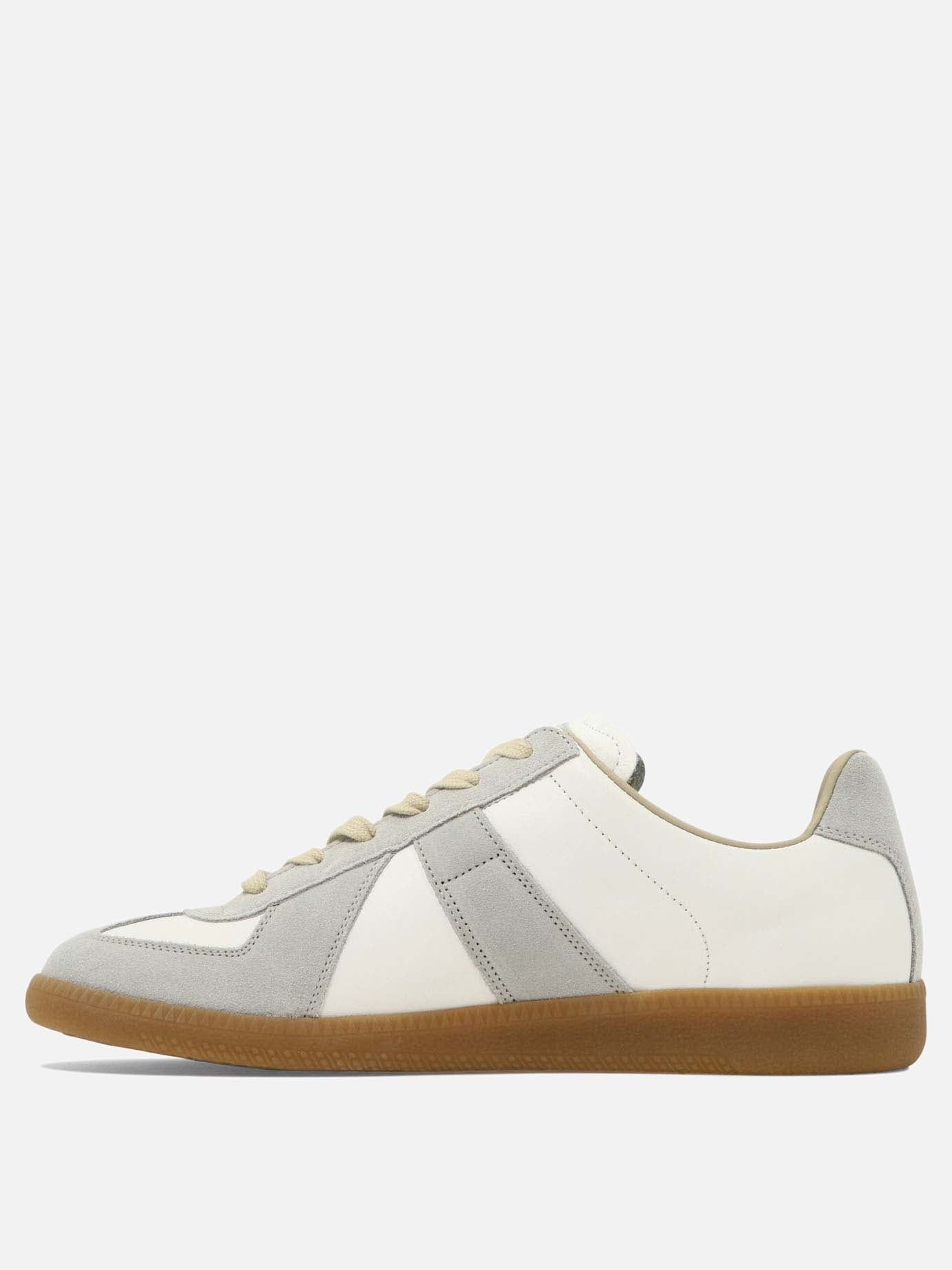 Sneaker basse 100% calf leather - 100% rubber  Bianco - Maison Margiela Uomo | PDP | VIETTI Online Store | thumbnail_2