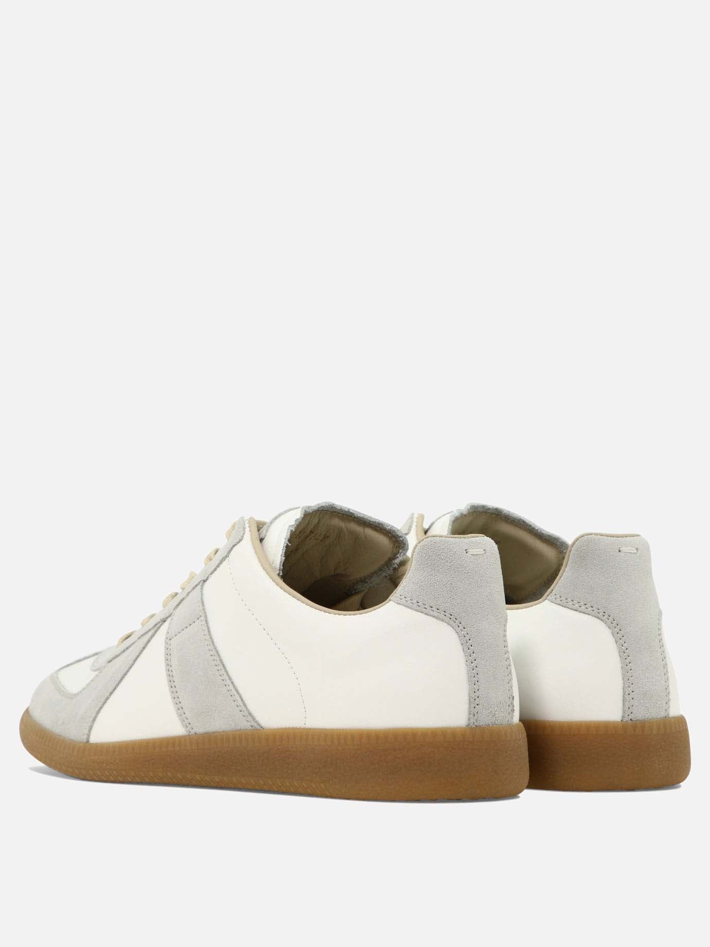 Sneaker basse 100% calf leather - 100% rubber  Bianco - Maison Margiela Uomo | PDP | VIETTI Online Store | thumbnail_3