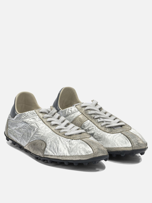 Low top sneakers 90% polyester 10% polyamide - 100% rubber  Silver - Maison Margiela Men | PDP | VIETTI Online Store | 2
