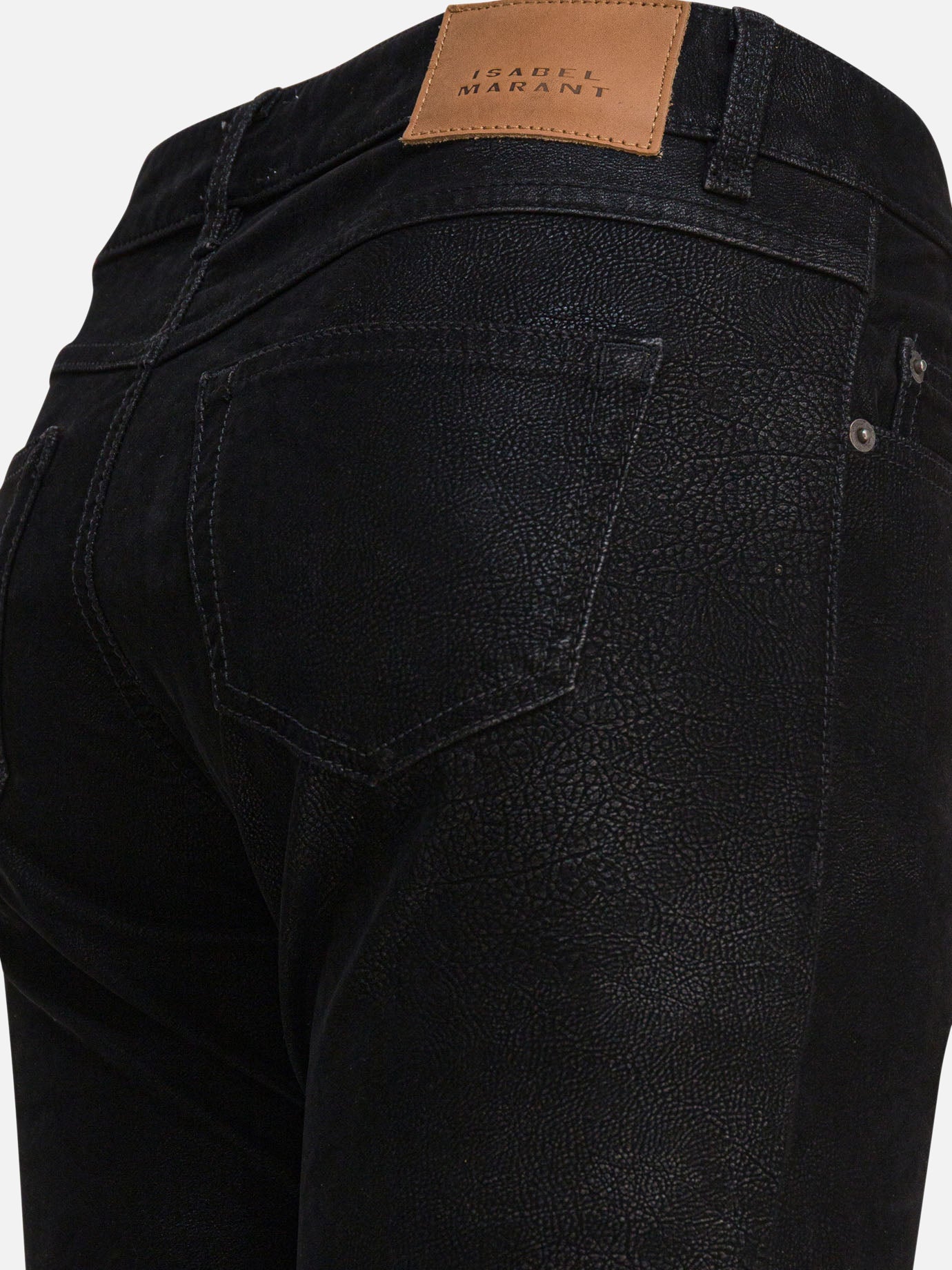 Pantaloni casual Solid colour  Nero - Marant Étoile Donna | PDP | VIETTI Online Store | Zoom-Modal_4
