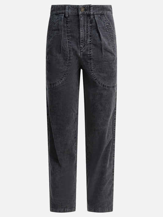 Leisure trousers Solid colour  Black - Marant Étoile Women | VIETTI Online Store 
