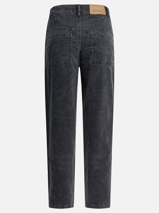 Leisure trousers Solid colour  Black - Marant Étoile Women | VIETTI Online Store | 2
