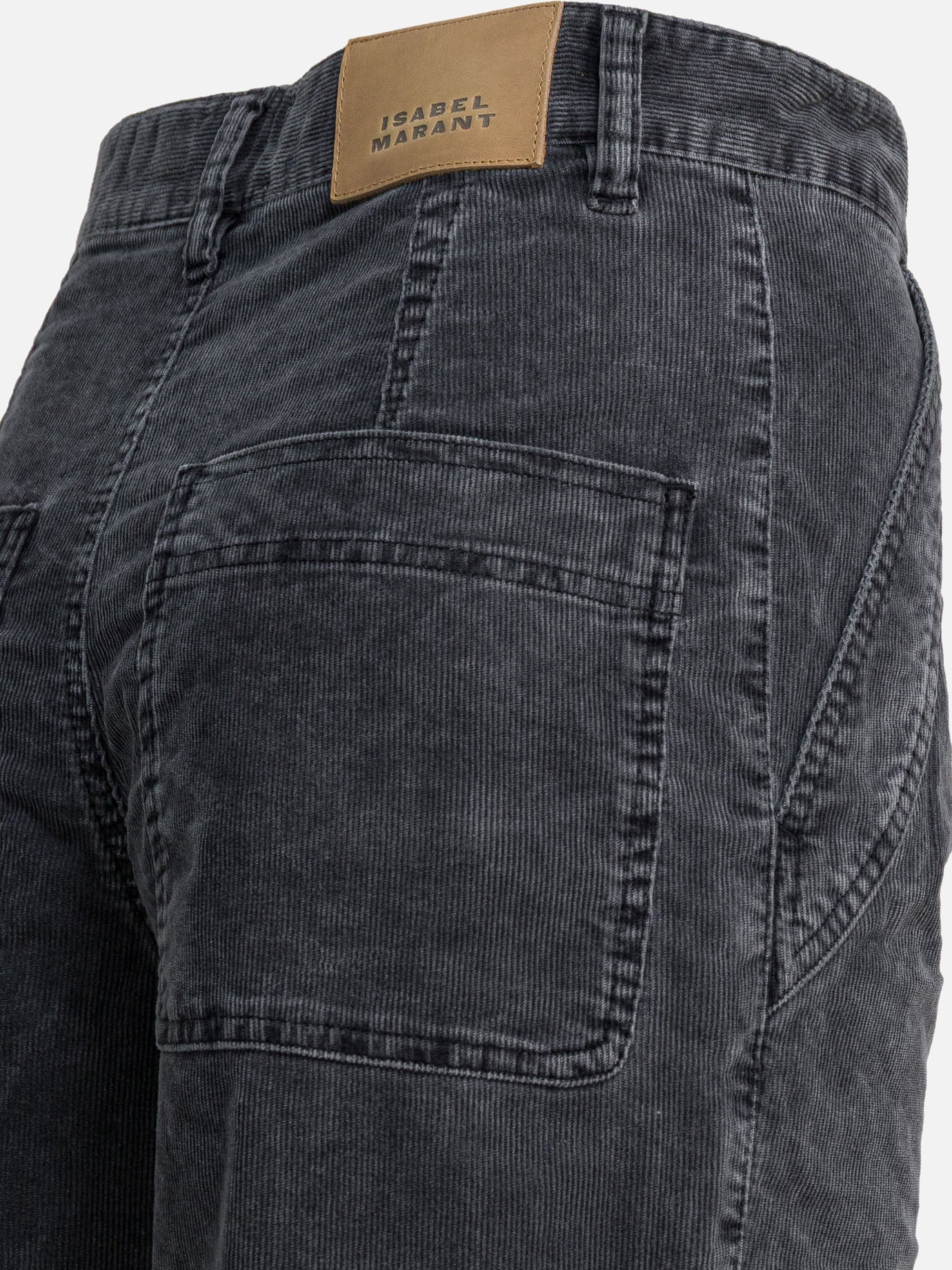 Leisure trousers Solid colour  Black - Marant Étoile Women | PDP | VIETTI Online Store | thumbnail_4